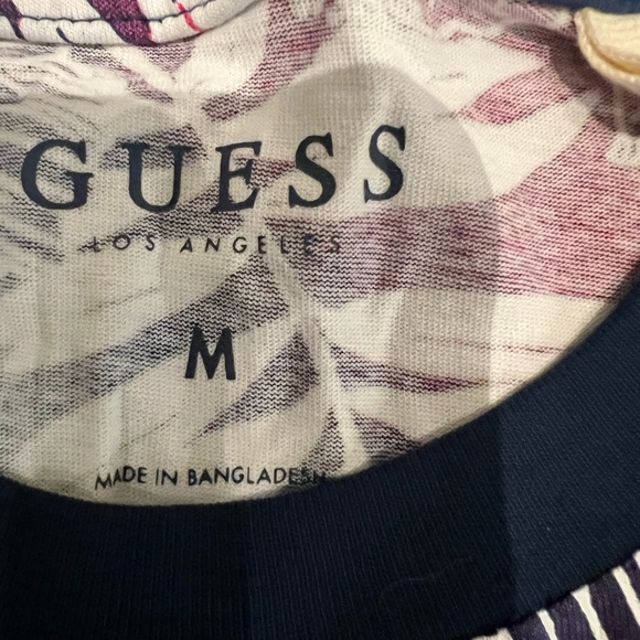 Guess Floral Shirt M - Picture 3 of 3